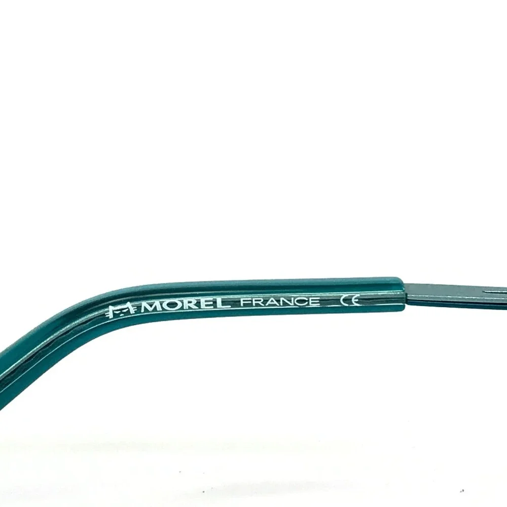 Morel Eyeglasses Frames KOALI 7367K GB033 Grey Blue Square Full Rim 50-16-135